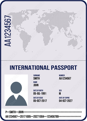 passport sample